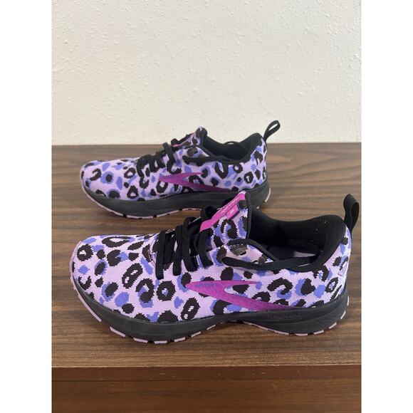Brooks Revel 5 Shoes Womens 7.5 Running Athletic Leopard Sneakers 1203611B567 - Picture 5 of 10